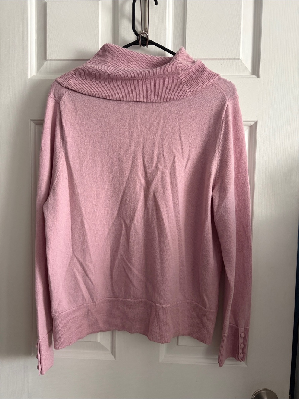Talbots Pure Merino Wool Cowl Neck Cozy Sweater Size XL - Picture 5 of 5